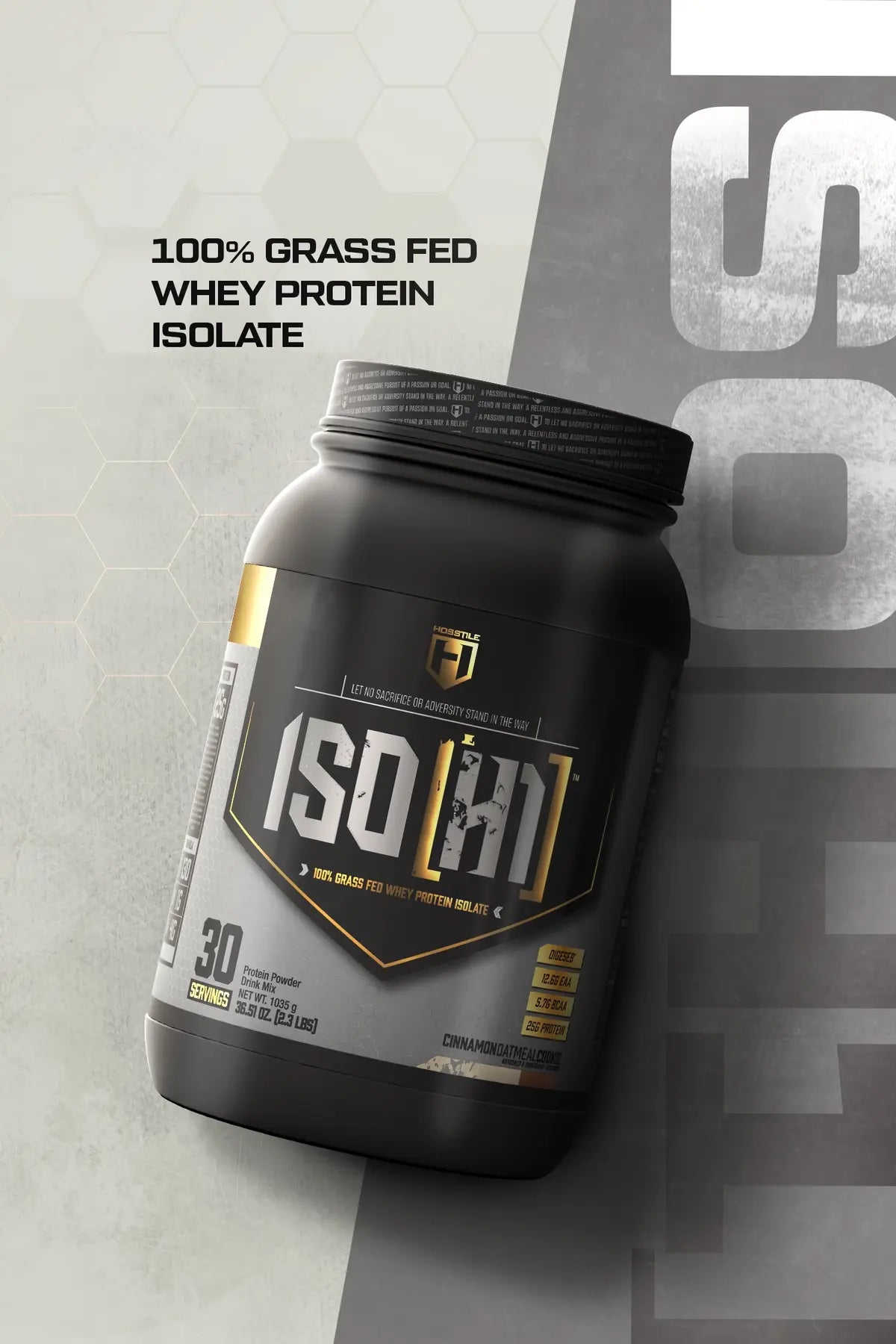 ISO[H1] Grass Fed Whey Protein Isolate