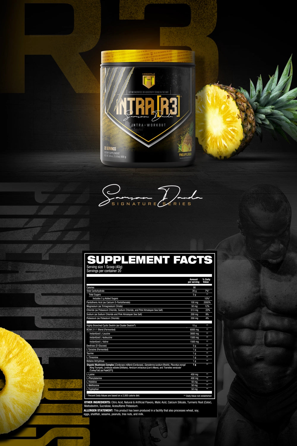 Intra[R3] Intra-Workout Supplement Samson Dauda Signature Series