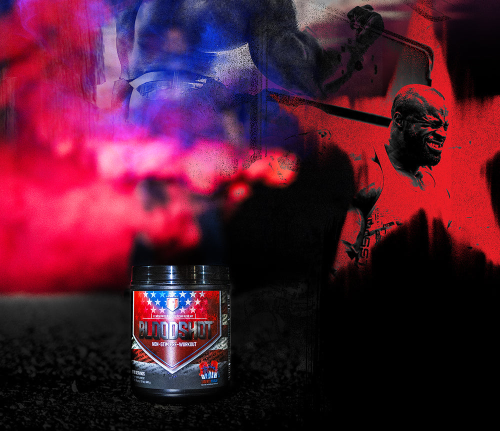 Bloodshot Non Stimulant Pre-Workout Liberty Punch Limited Edition