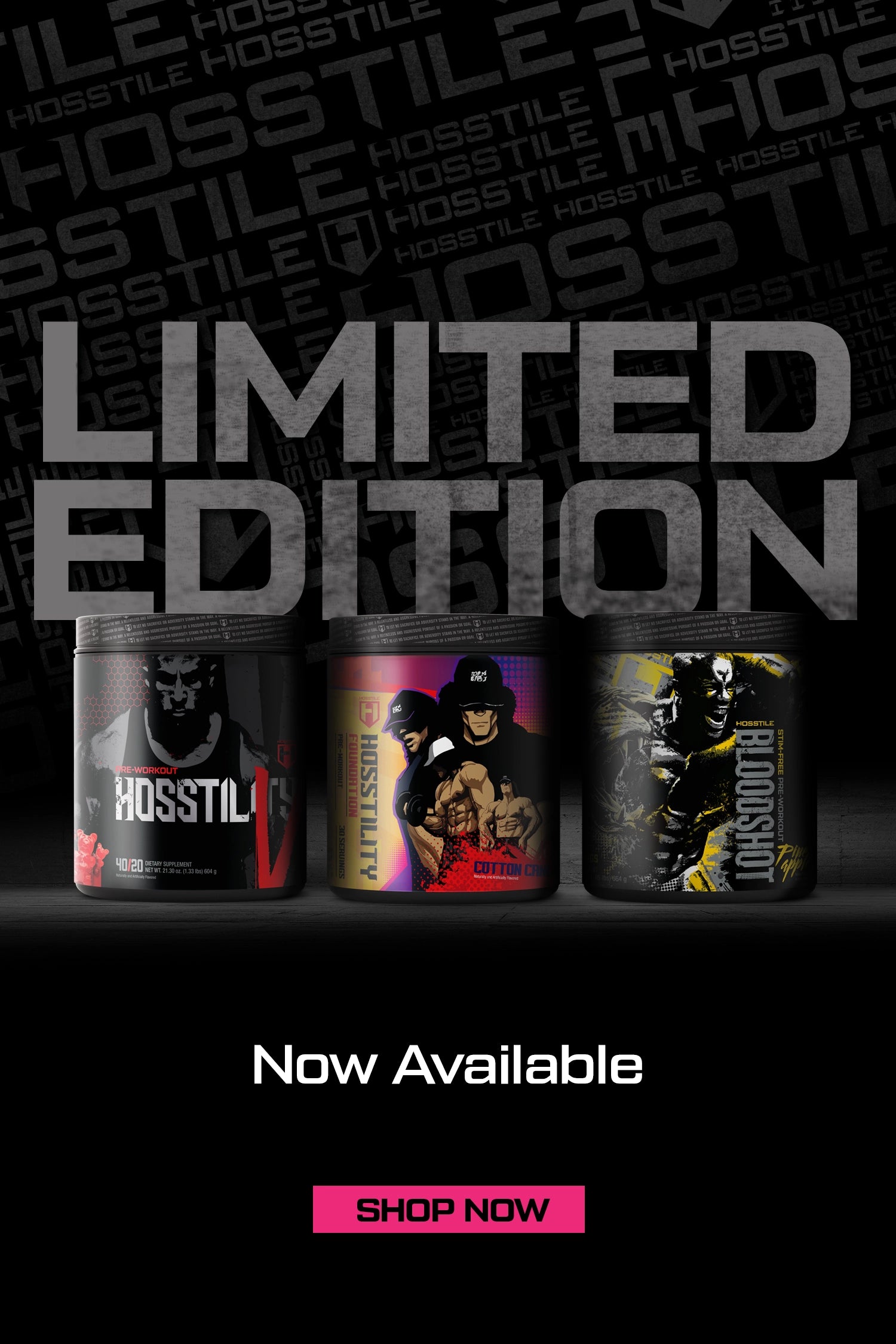 Limited Edition Pre-Workout Drop