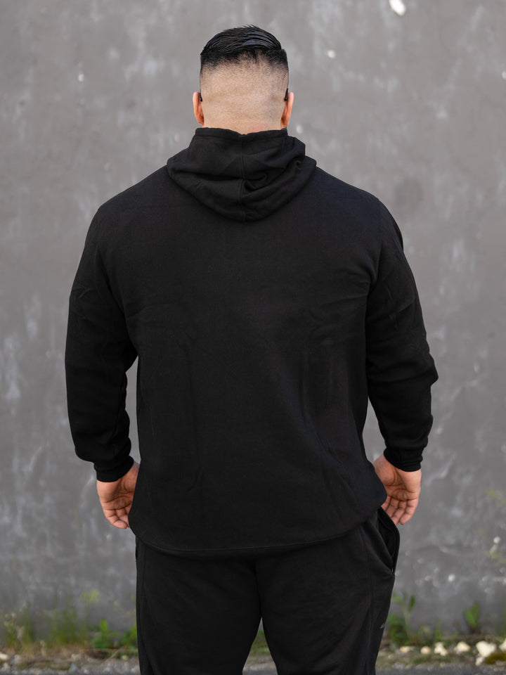 OG Hosstile Sacrifice Bodybuilding Workout Pullover Hoodie Black#color_black