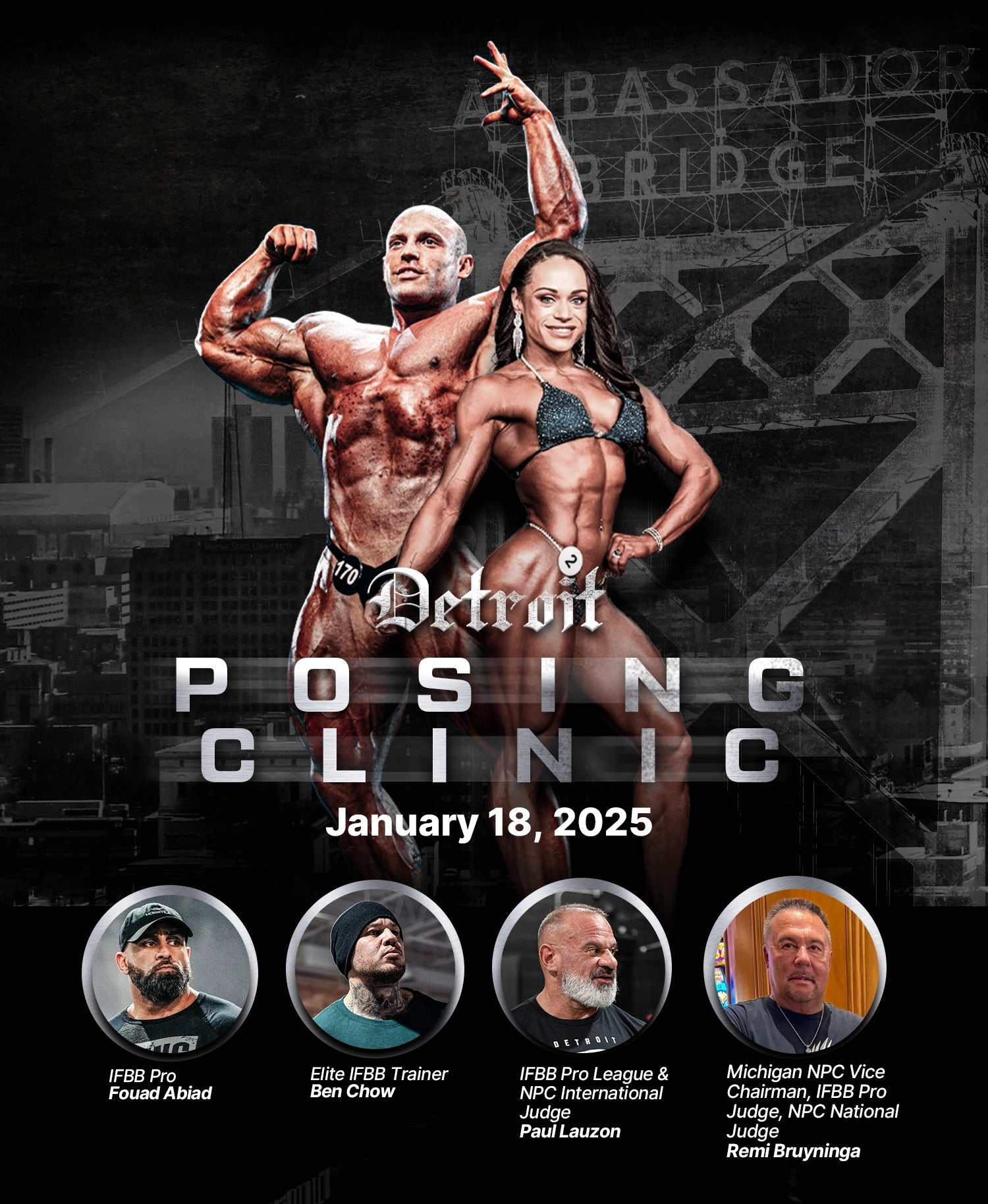 Detroit Pro Posing Clinic