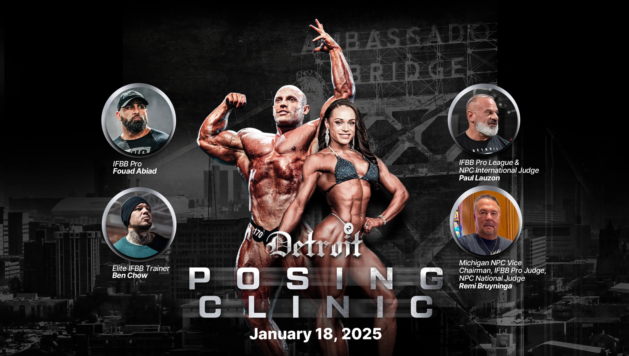 Detroit Pro Posing Clinic