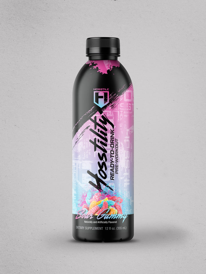 Hosstility RTD Pre-Workout Ready to Drink#flavor_sour-gummy