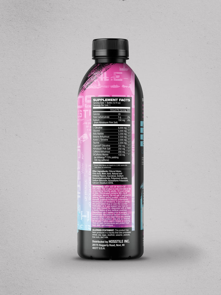 Hosstility RTD Pre-Workout Ready to Drink#flavor_sour-gummy
