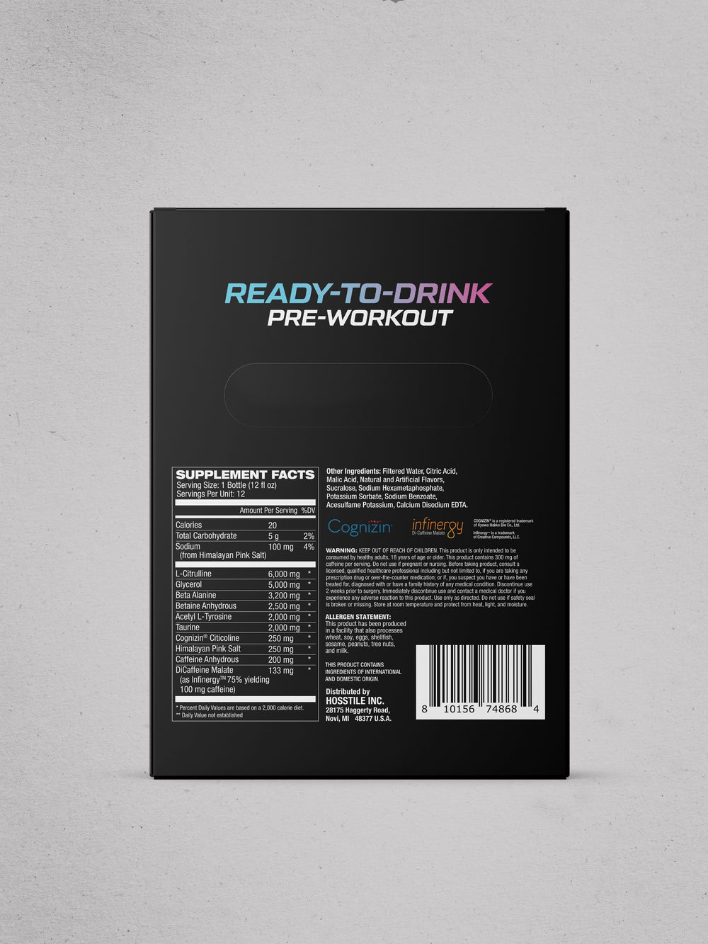 Hosstility RTD Pre-Workout Ready to Drink#flavor_sour-gummy