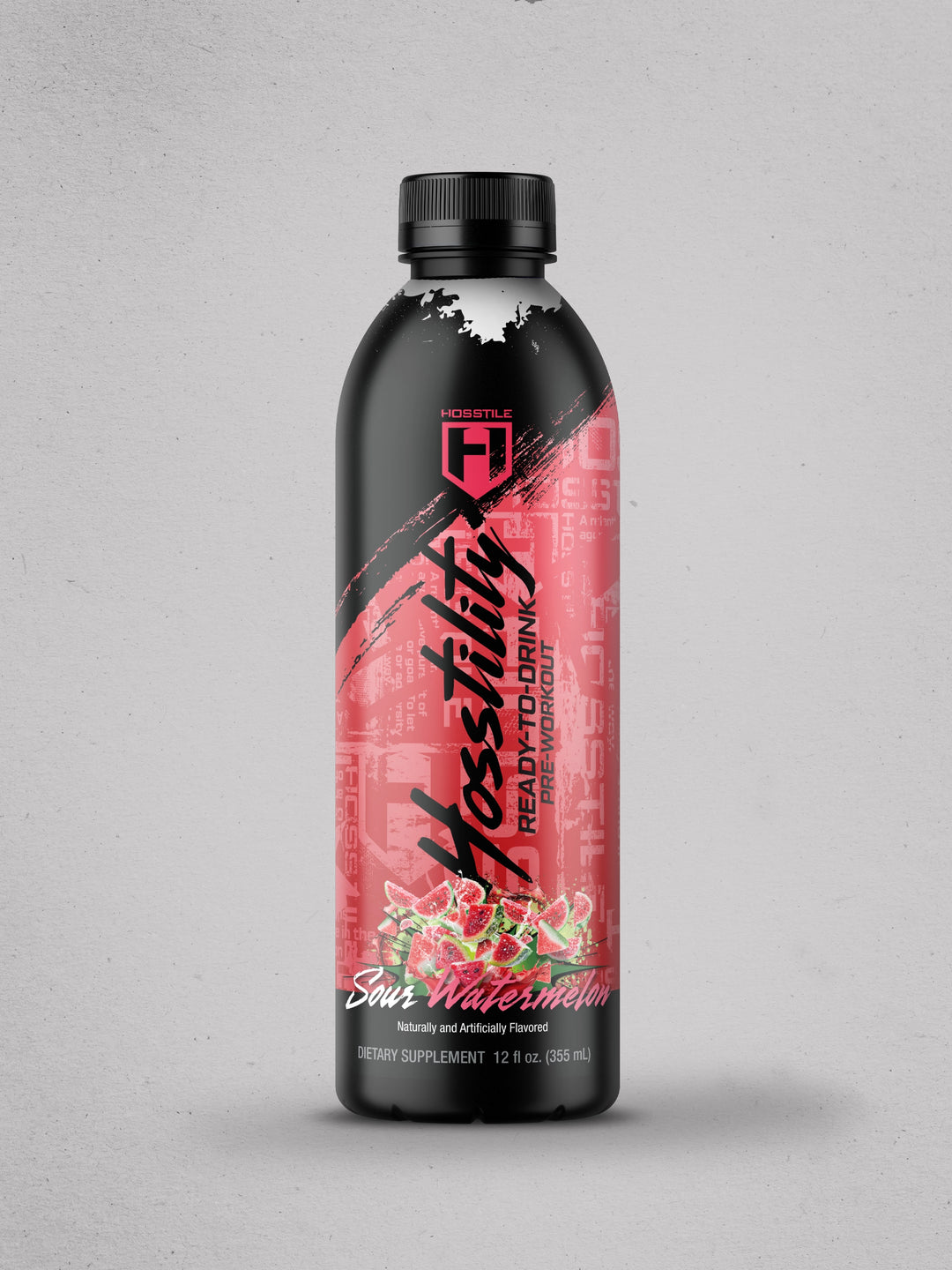 Hosstility RTD Pre-Workout Ready to Drink#flavor_sour-watermelon