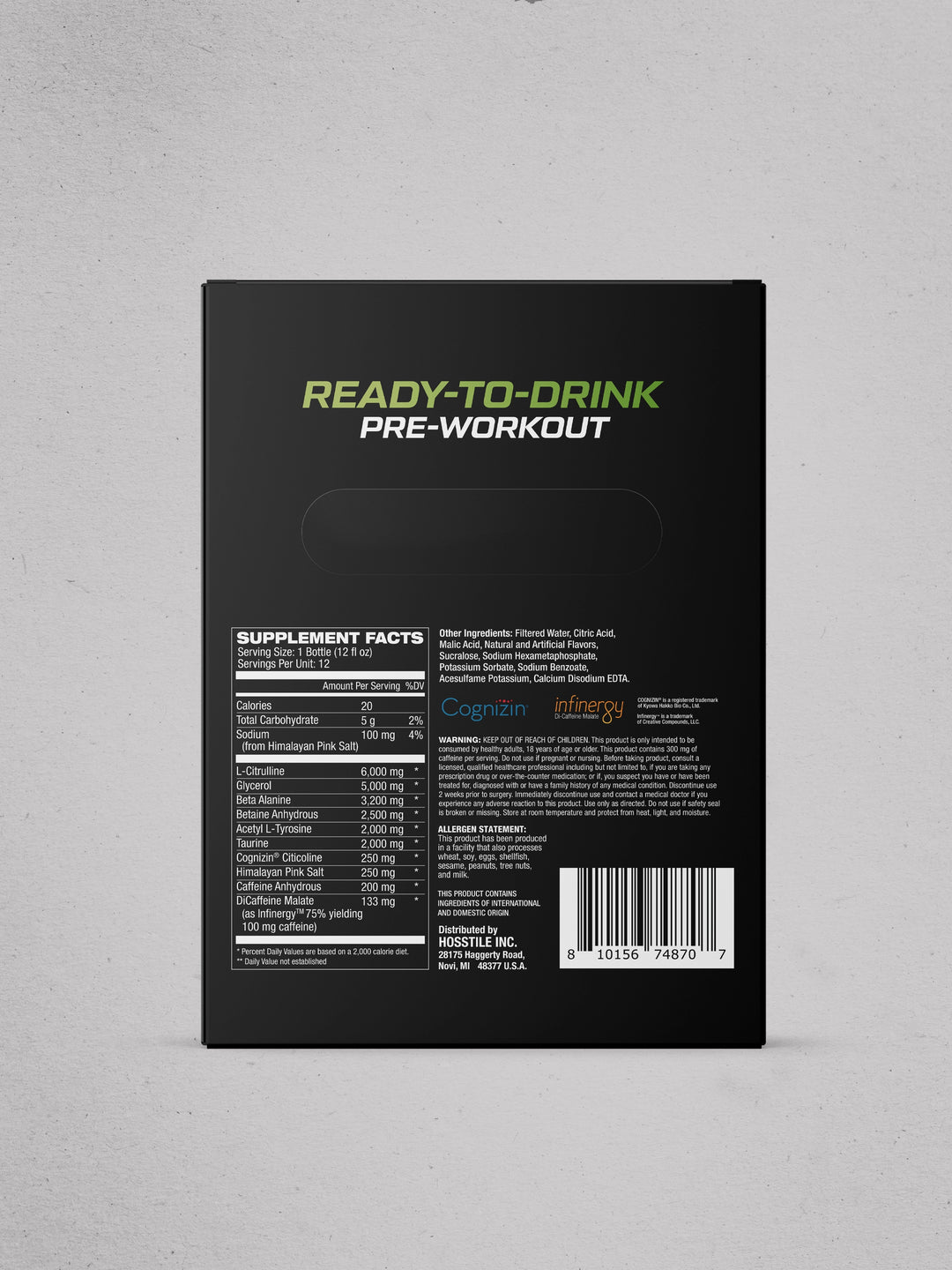 Hosstility RTD Pre-Workout Ready to Drink#flavor_strawberry-kiwi