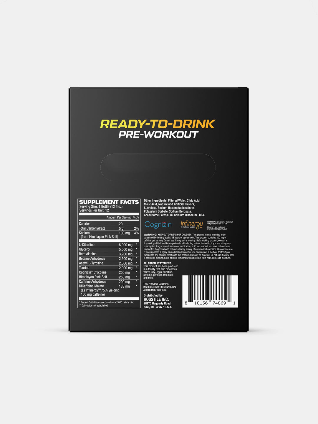 Hosstility RTD Pre-Workout Ready to Drink#flavor_citrus-shock