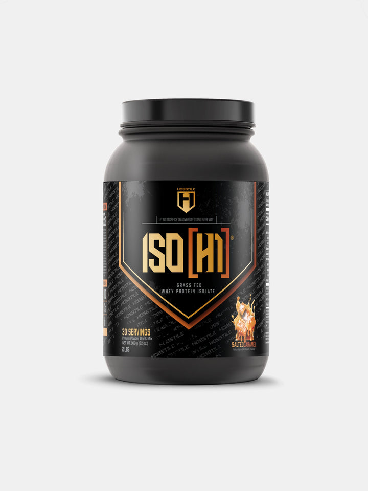 ISO[H1] Grass Fed Whey Protein Isolate Salted Caramel#flavor_salted-caramel