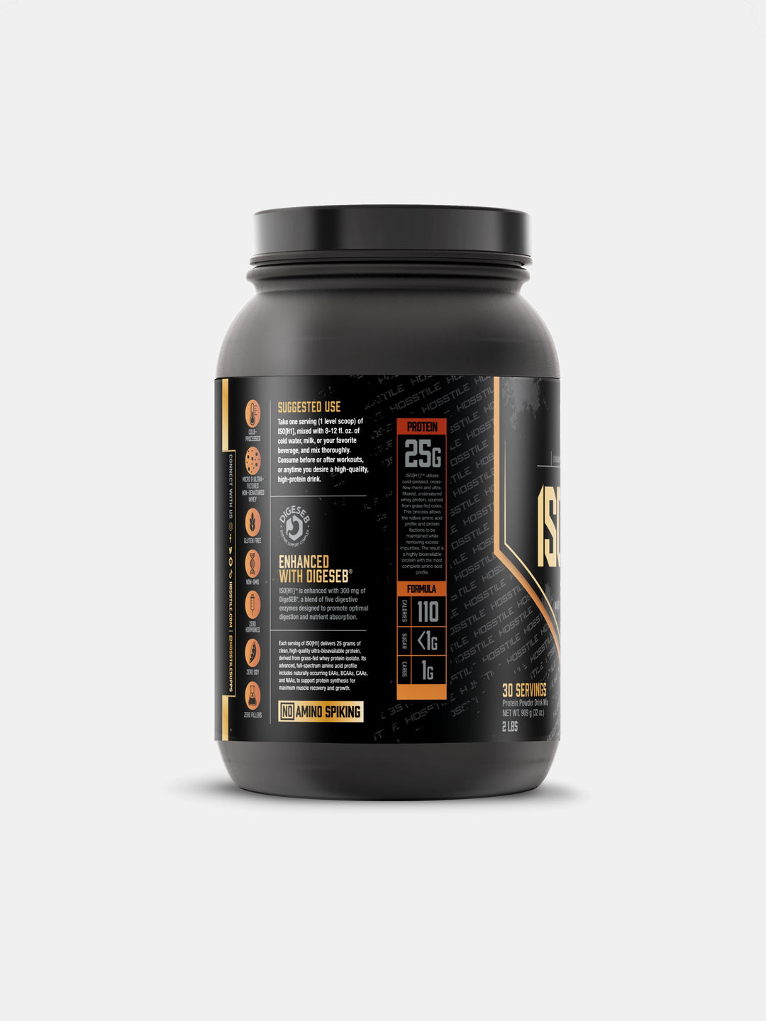 ISO[H1] Grass Fed Whey Protein Isolate Salted Caramel#flavor_salted-caramel