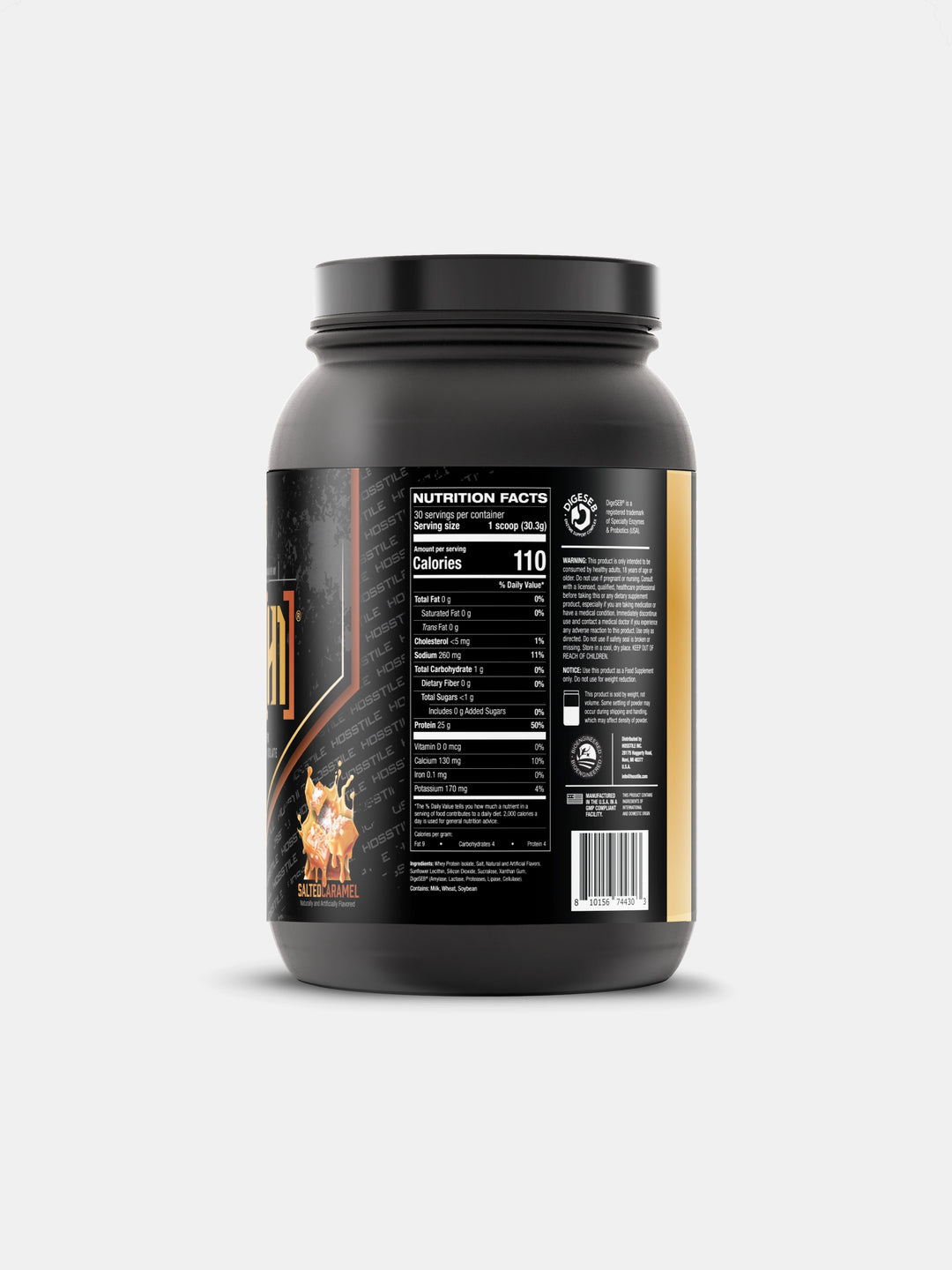ISO[H1] Grass Fed Whey Protein Isolate Salted Caramel#flavor_salted-caramel