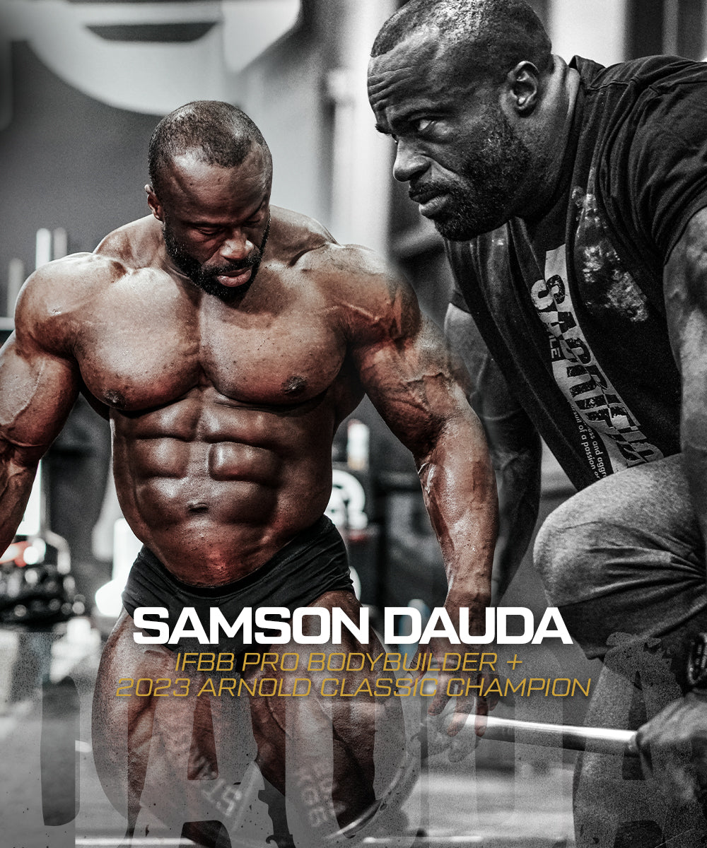 Hosstile Athlete Samson Dauda IFBB Pro Bodybuilder & Arnold Classic Champion