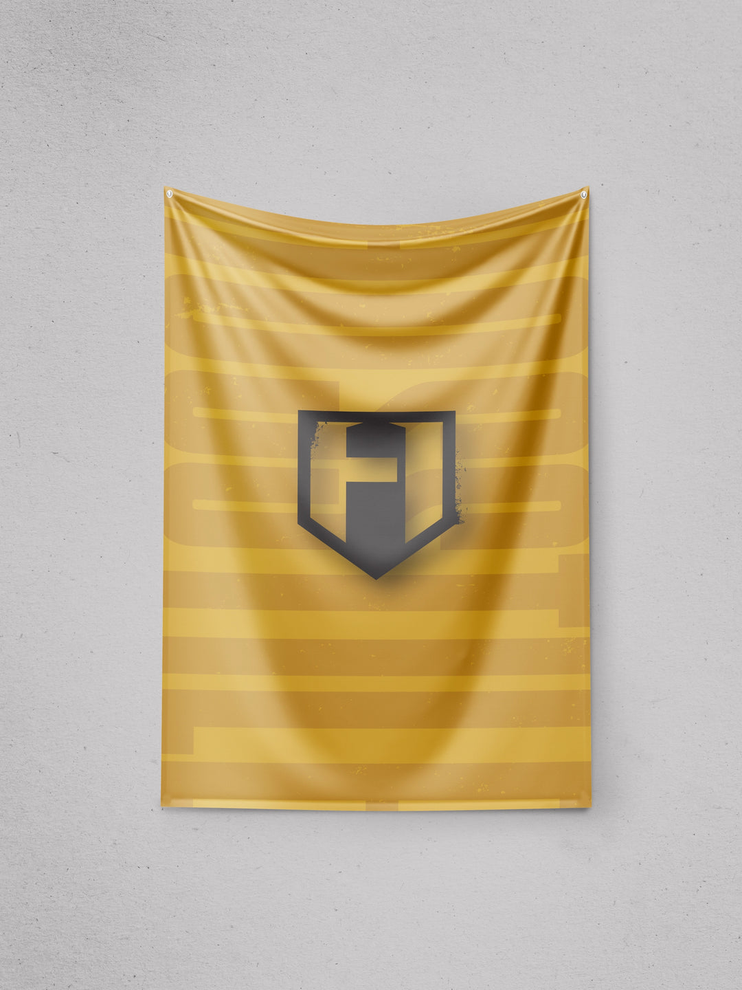 Hosstile Shield Flag Flag for Gym Wall