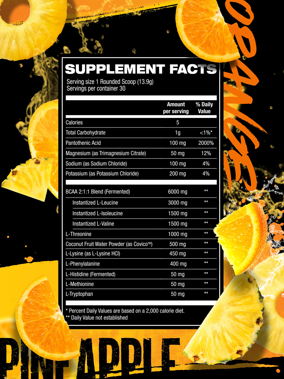Hosstile Silo[9] Essential Amino Acids EAAs Hydration Orange Pineapple#flavor_orange-pineapple