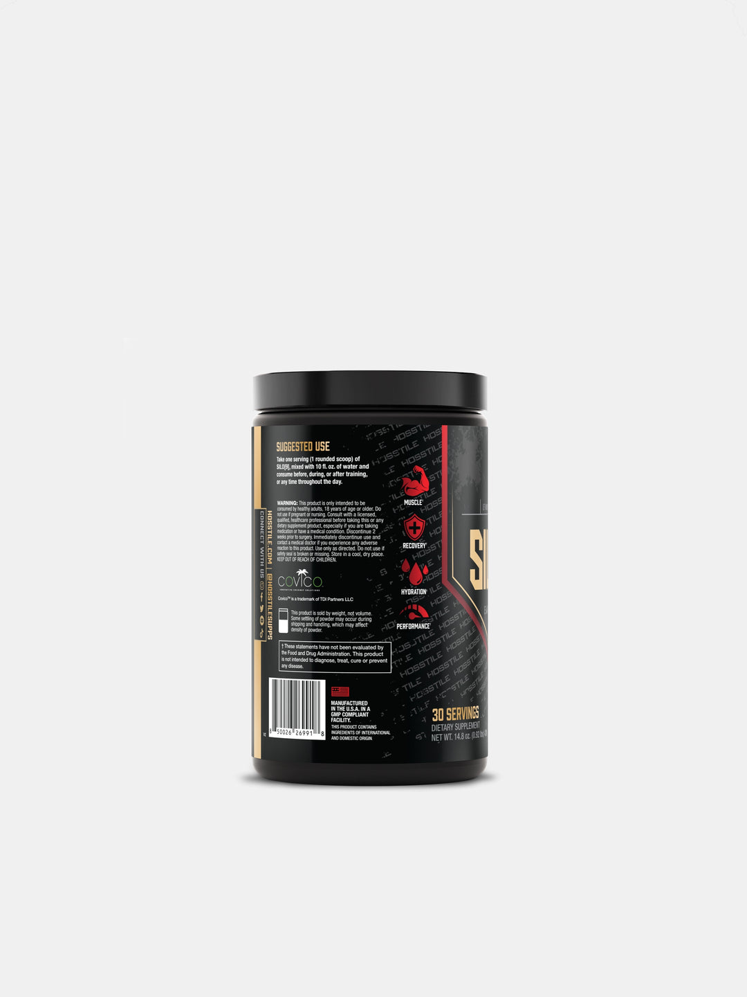 Hosstile Silo[9] Essential Amino Acids EAAs Hydration Tangy Raspberry#flavor_tangy-raspberry