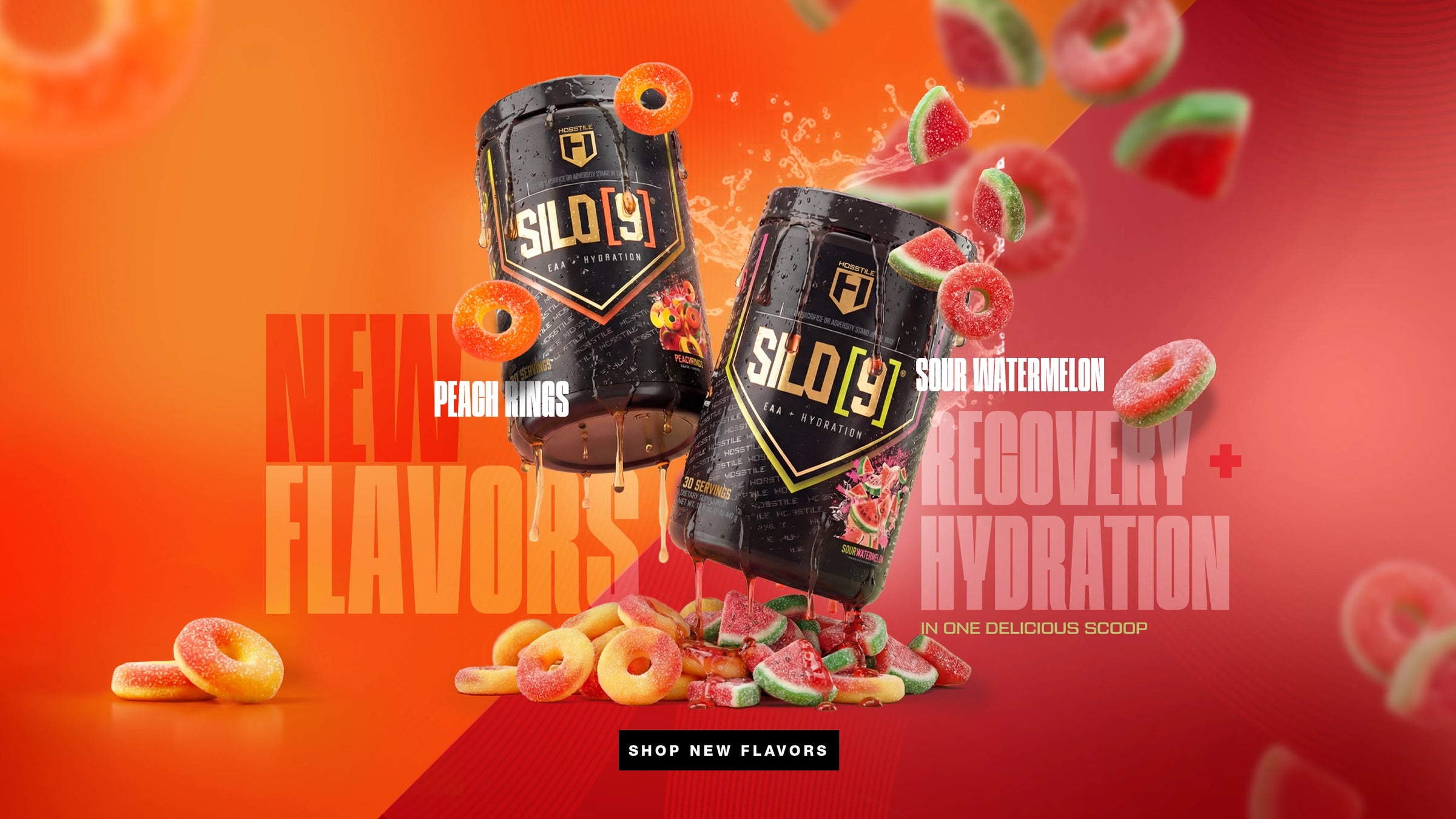 New Silo[9] EAA + Hydration Peach Rings + Sour Watermelon
