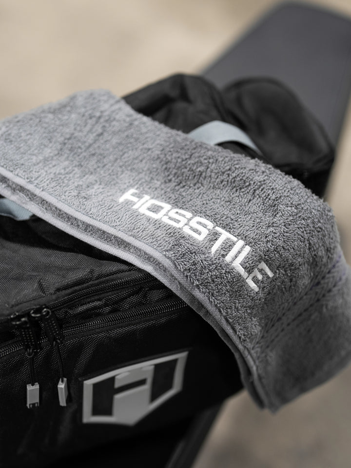 Hosstile gym towel#color_gunship-grey