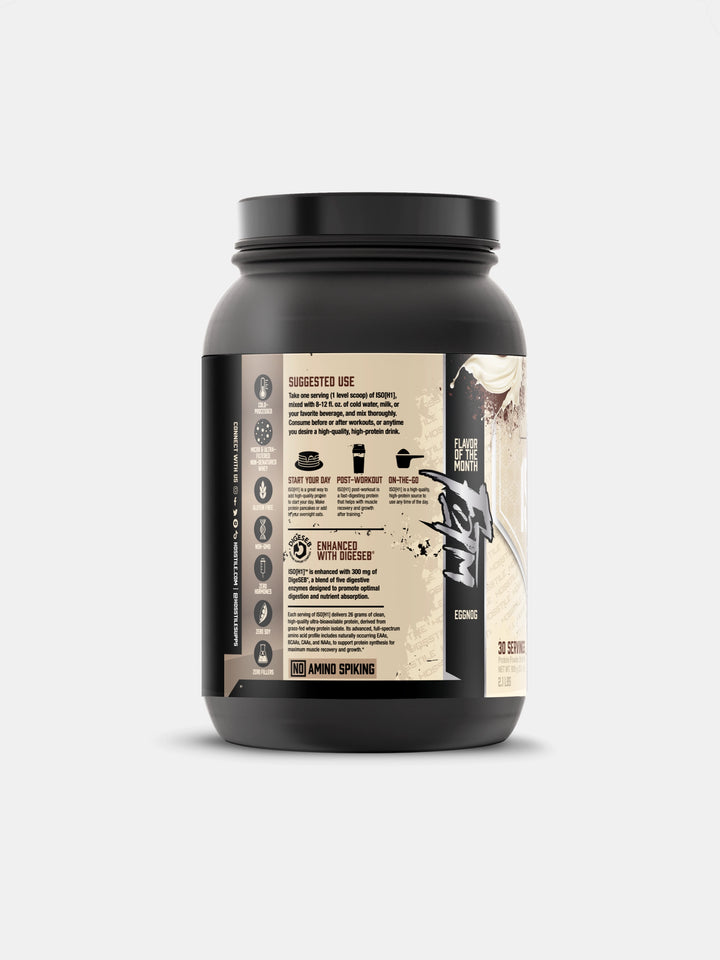 ISO[H1] Grass Fed Whey Protein Isolate 
Eggnog#flavor_eggnog