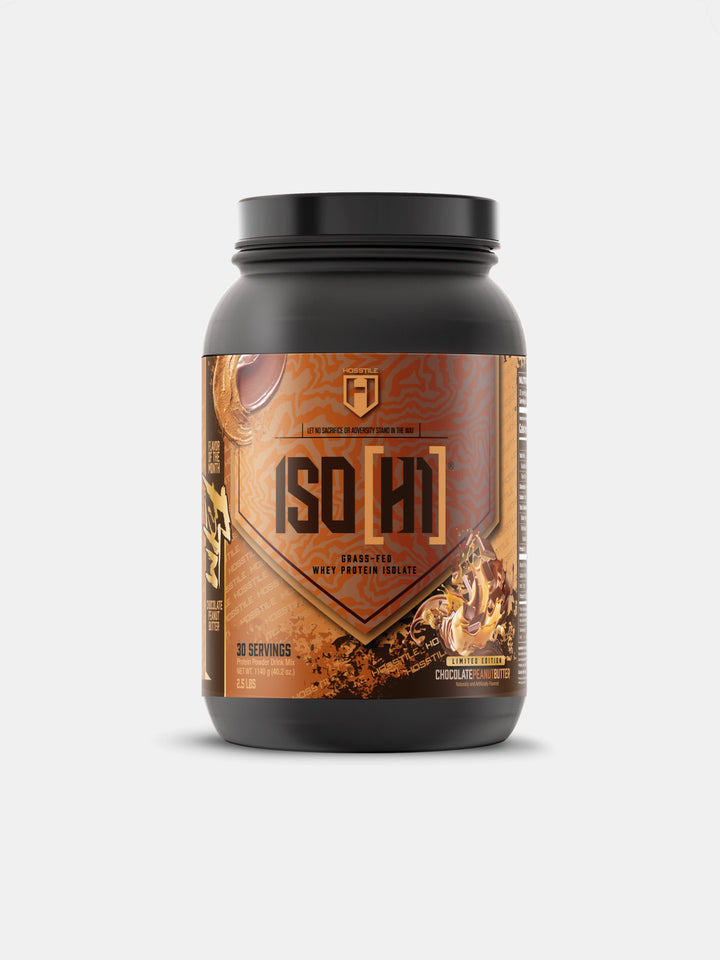 ISO[H1] Grass Fed Whey Protein Isolate Chocolate Peanut Butter#flavor_chocolate-peanut-butter