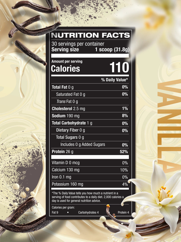 ISO[H1] Grass Fed Whey Protein Isolate Vanilla#flavor_vanilla