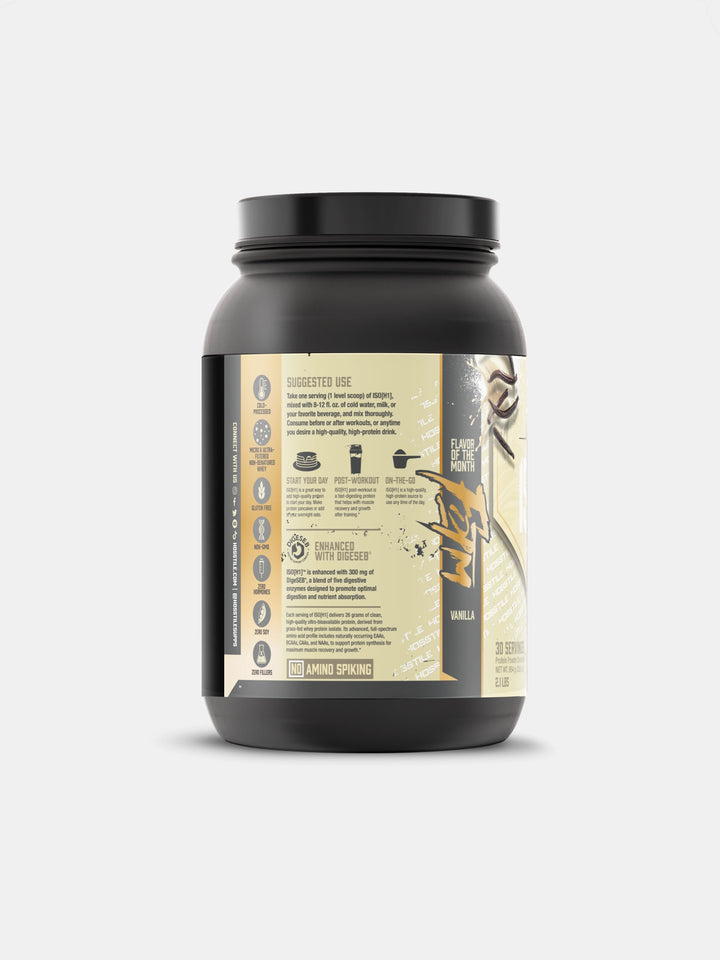ISO[H1] Grass Fed Whey Protein Isolate Vanilla#flavor_vanilla