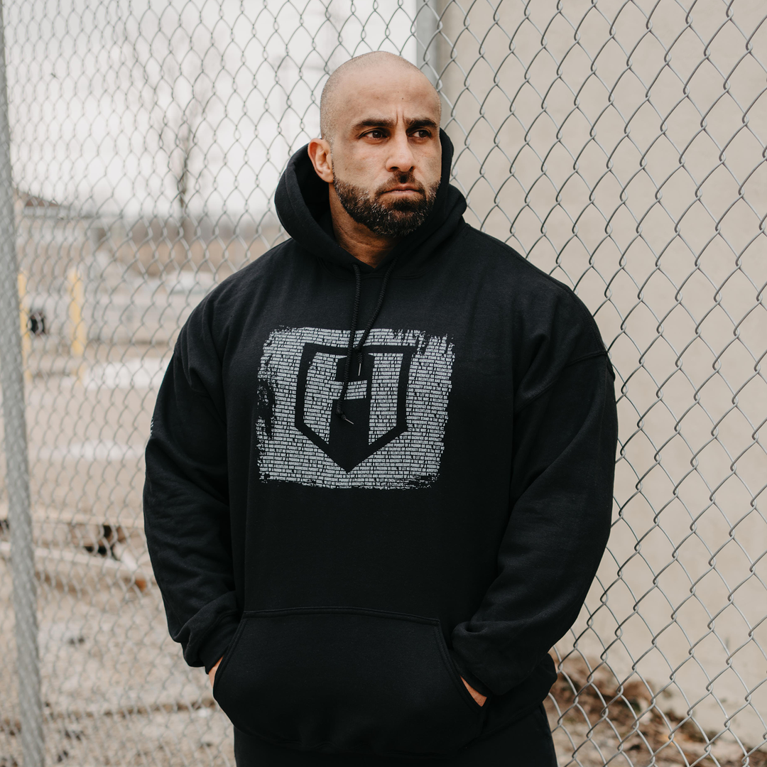Hosstile Dark Knight Pullover Bodybuilding Workout Hoodie