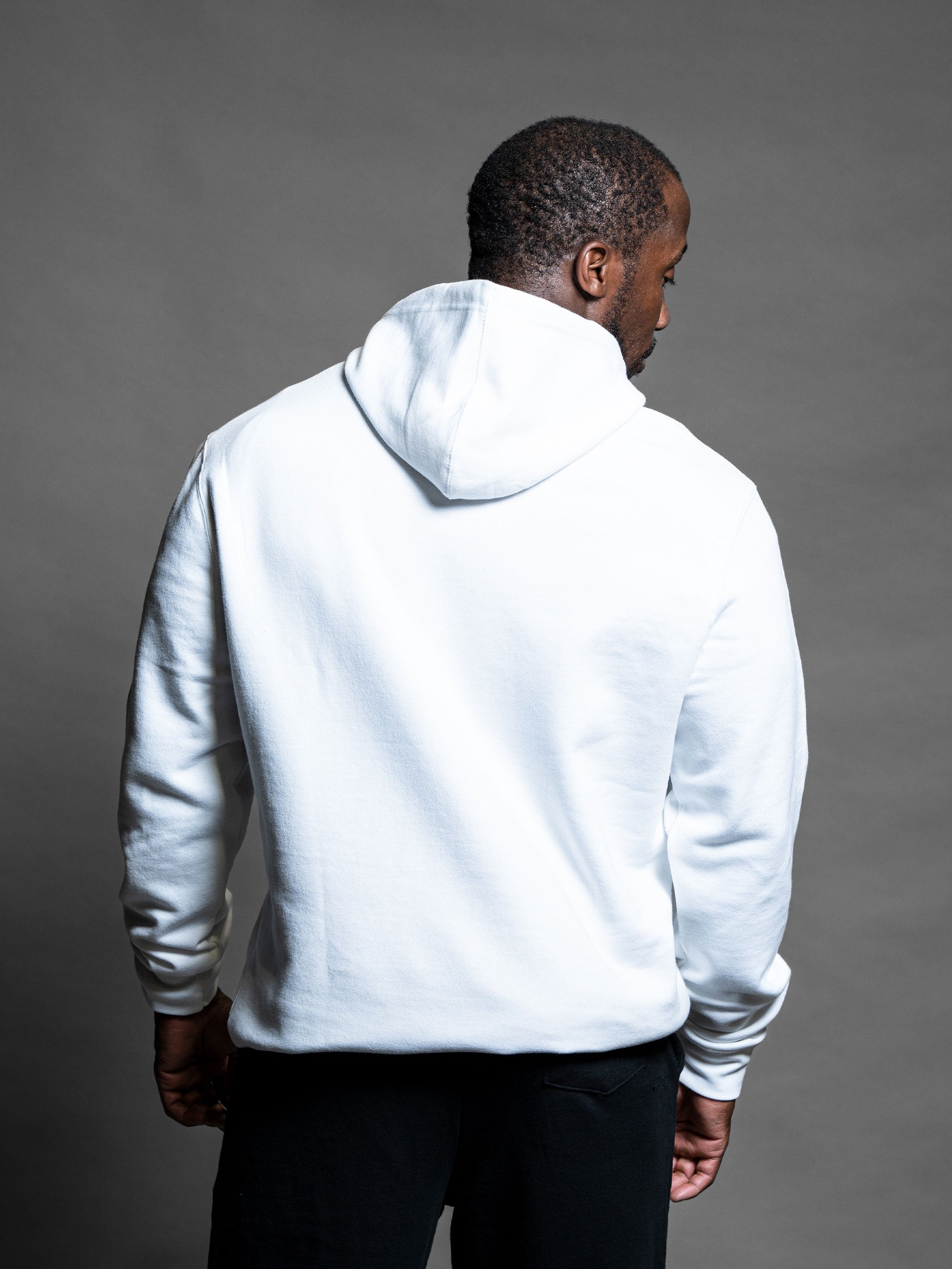 White workout new arrivals hoodie