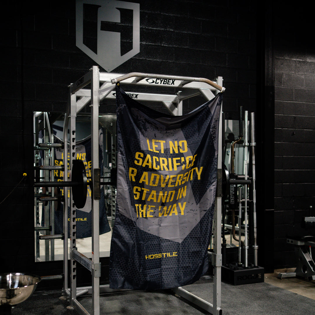 Hosstile Sacrifice Gym Flag Vertical Hanging in Gym